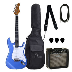 Condorwood RS-100 Neon elektrinė gitara su rinkiniu SMART